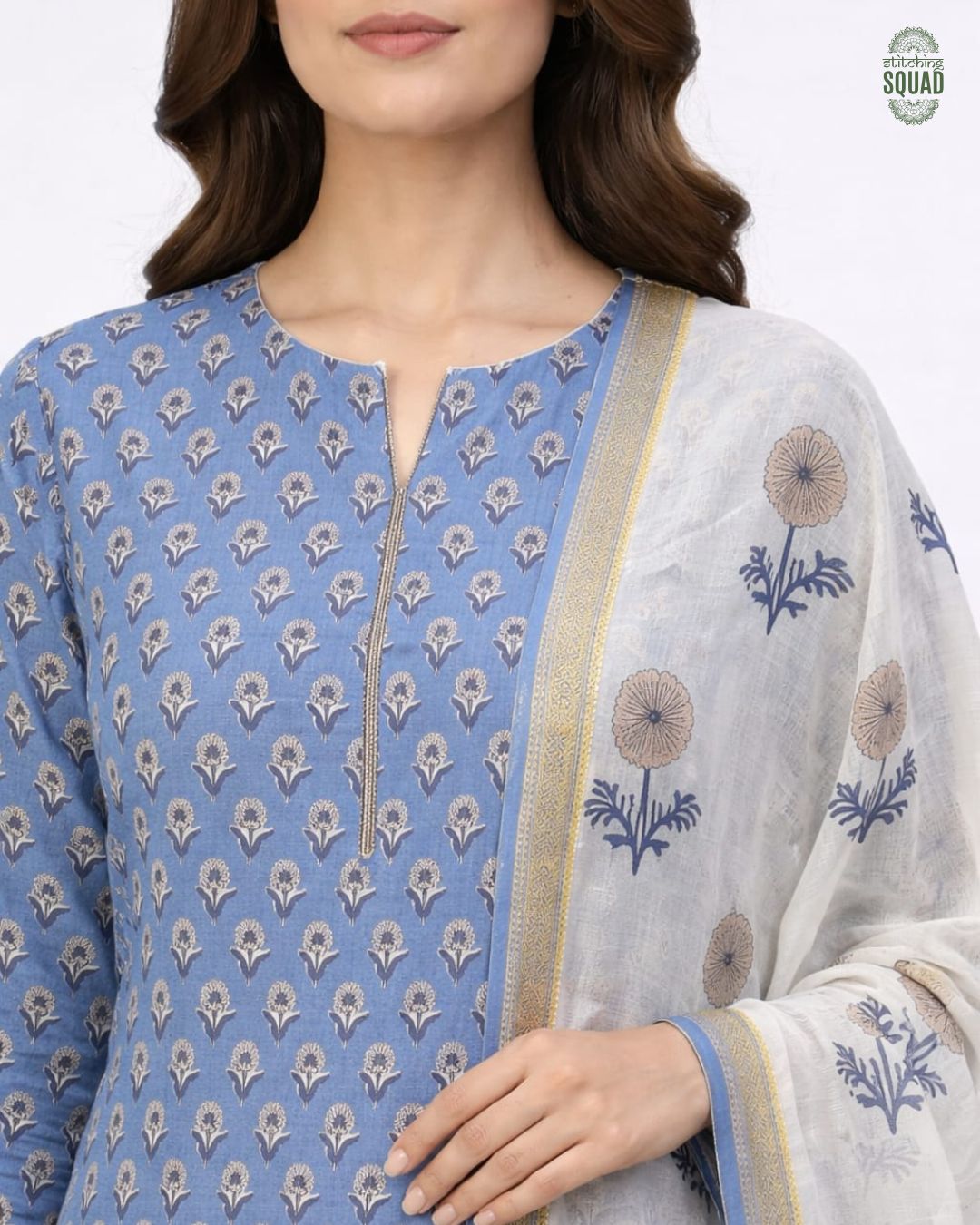 Elegant Chanderi Collection: Titles for Your Unstitched Suit Set