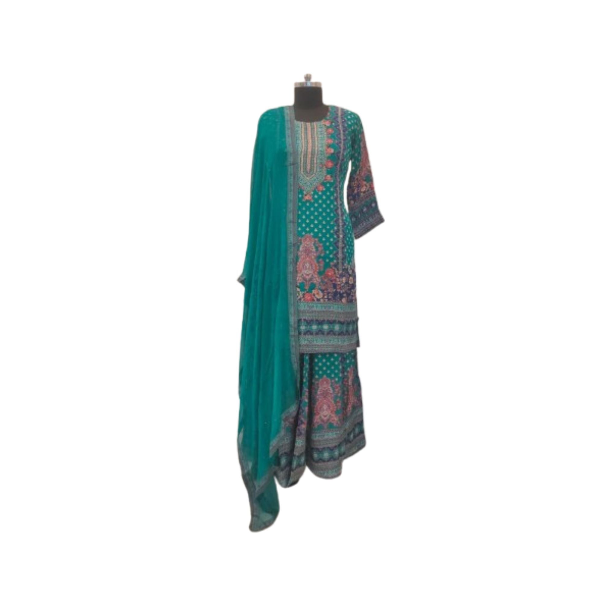 CREPE DIGITAL PRINT READY TO WEAR SUIT