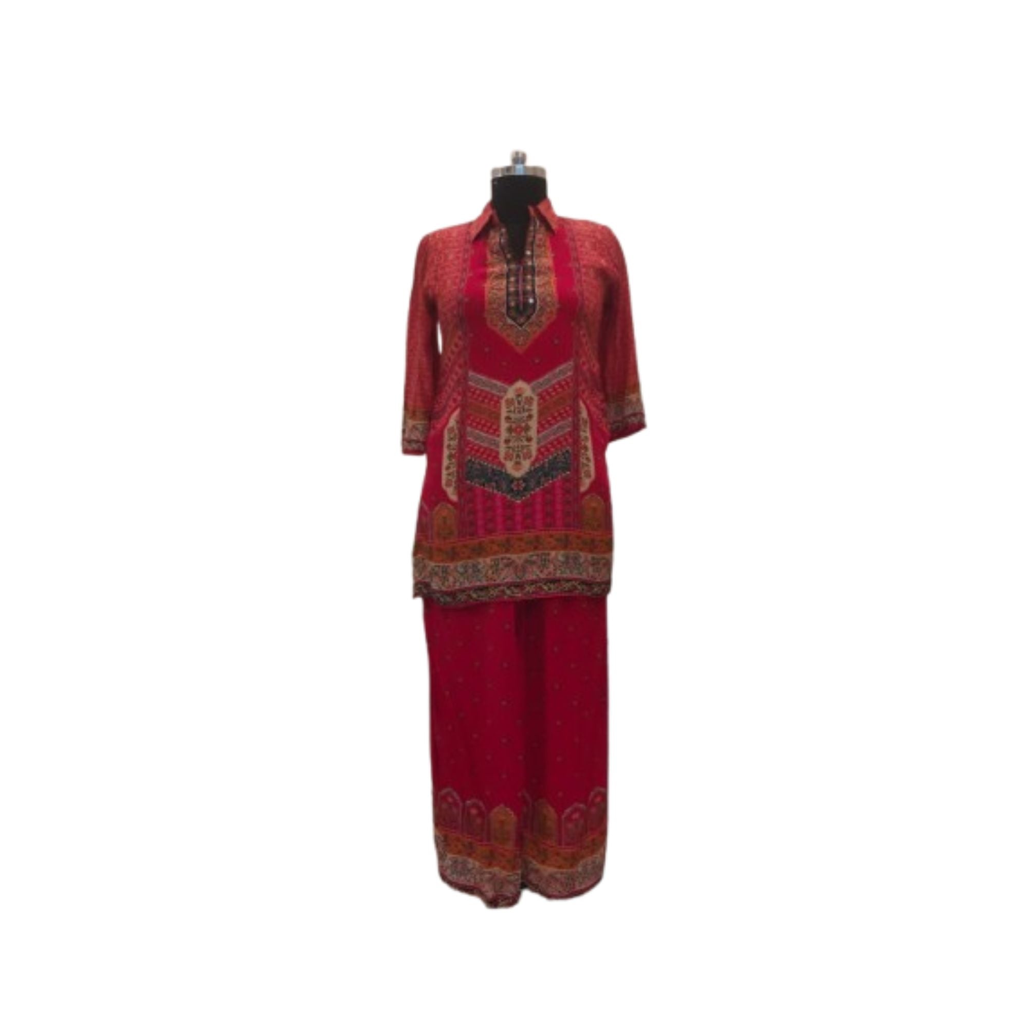 CREPE MULTI PRINT CO-ORD SET