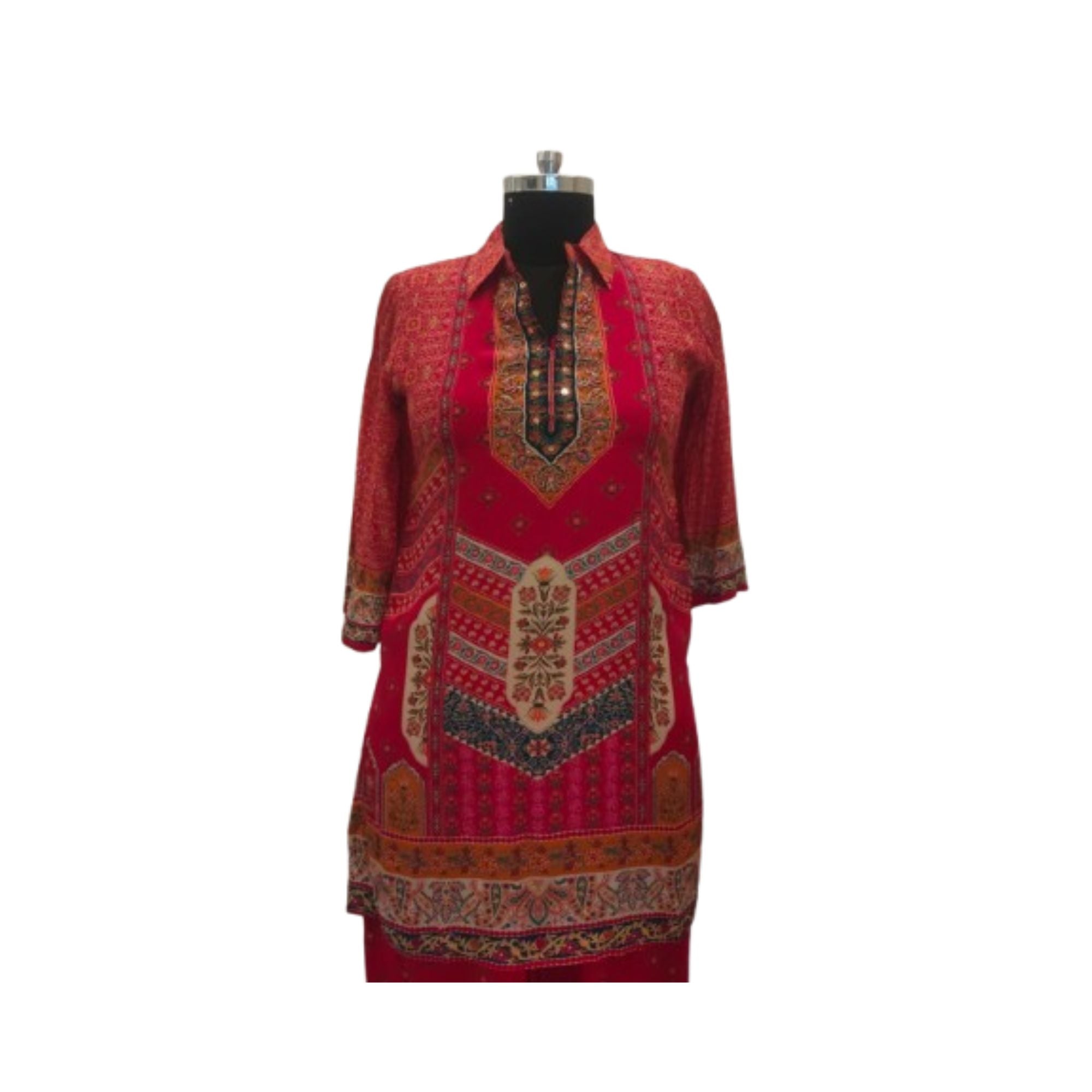 CREPE MULTI PRINT CO-ORD SET