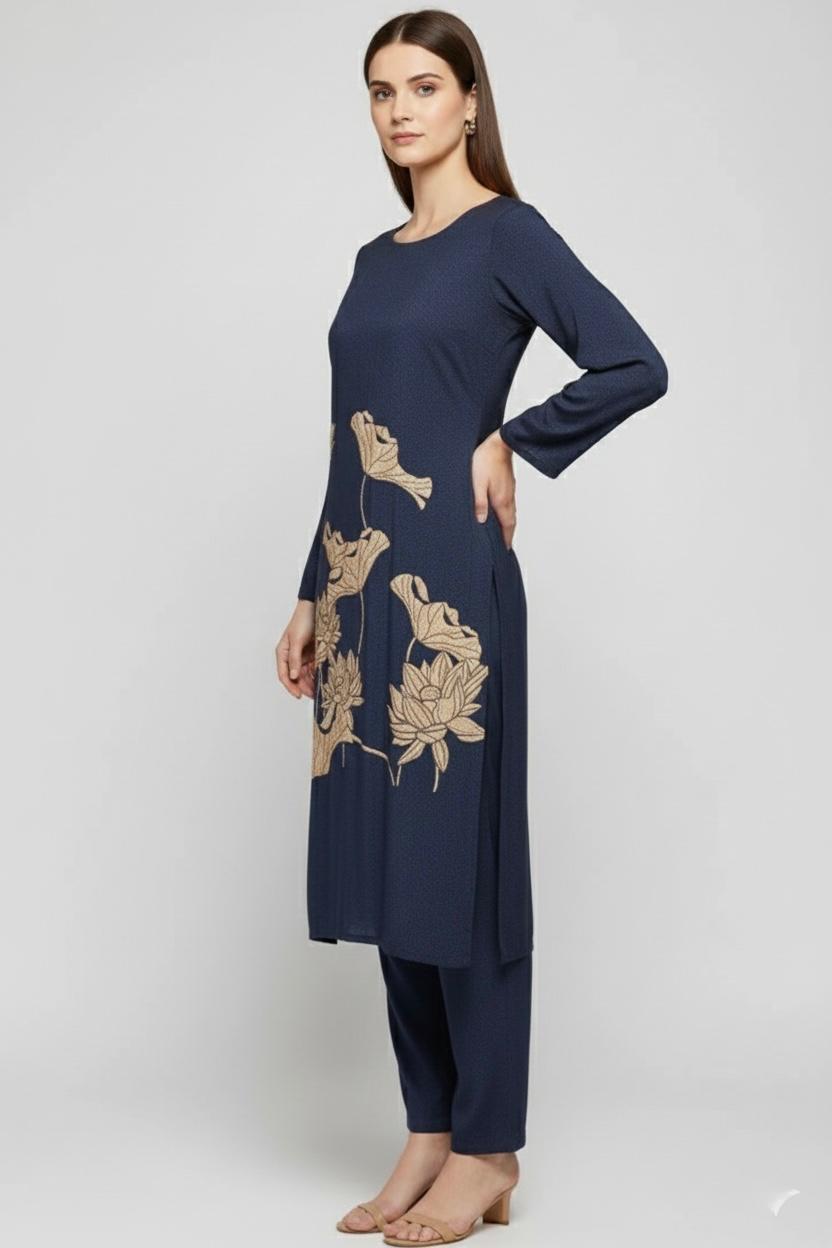 CREPE CO-ORD SET WITH DIGITAL PRINT